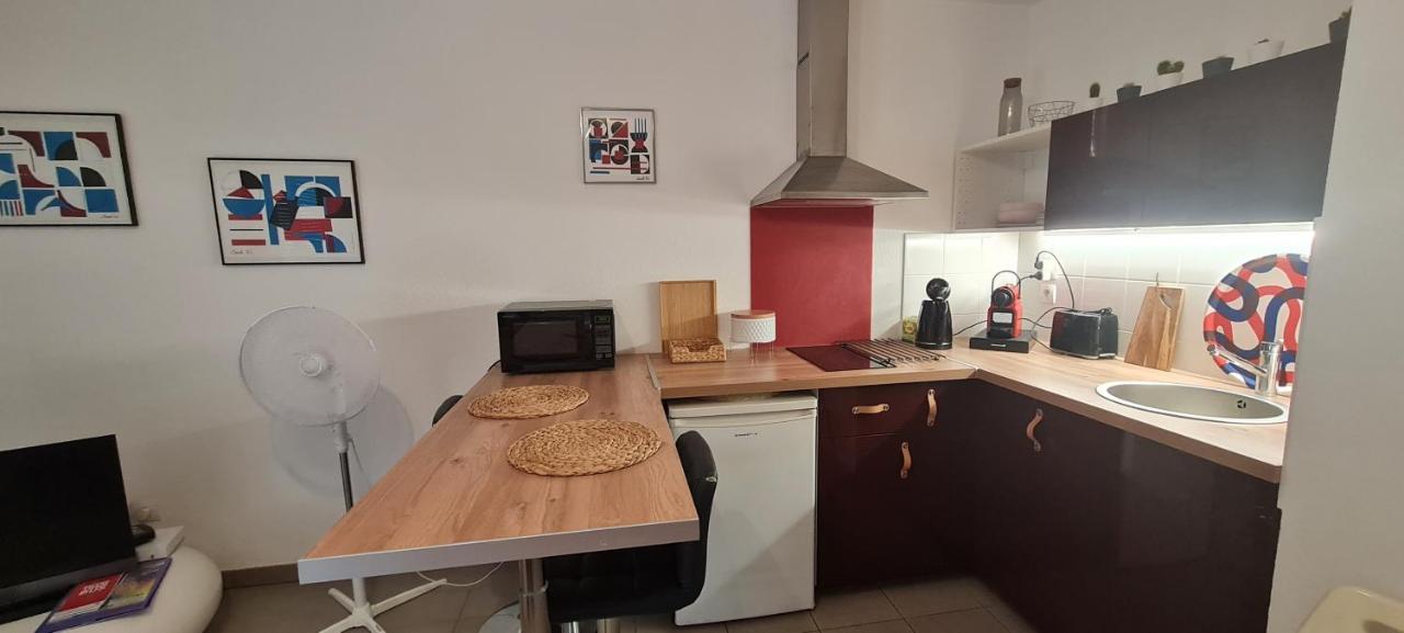 Beau Studio Tout Confort Au Calme Avec Parking . Apartamento Villeurbanne Exterior foto