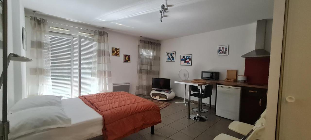 Beau Studio Tout Confort Au Calme Avec Parking . Apartamento Villeurbanne Exterior foto