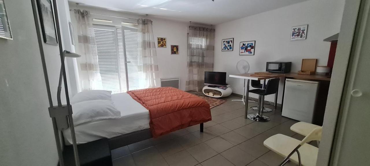 Beau Studio Tout Confort Au Calme Avec Parking . Apartamento Villeurbanne Exterior foto